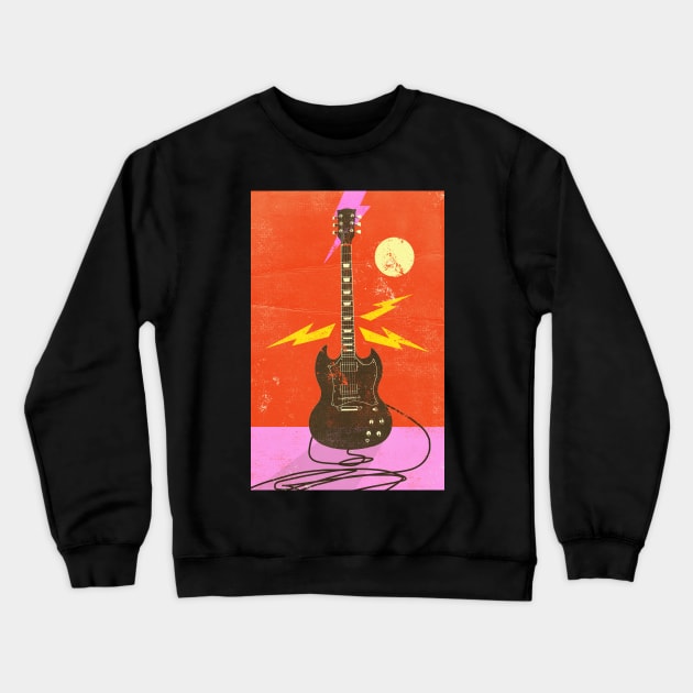 ELECTRIFIED Crewneck Sweatshirt by Showdeer